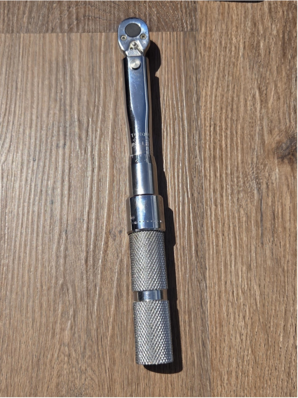 Proto 6064A 3/8" Drive Torque Wrench 40-200 in-lb USA Case Instructions